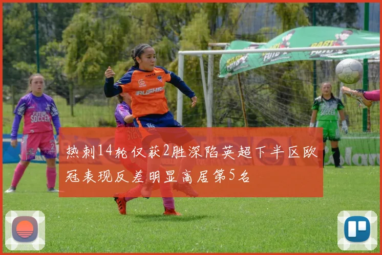 热刺14轮仅获2胜深陷英超下半区欧冠表现反差明显高居第5名